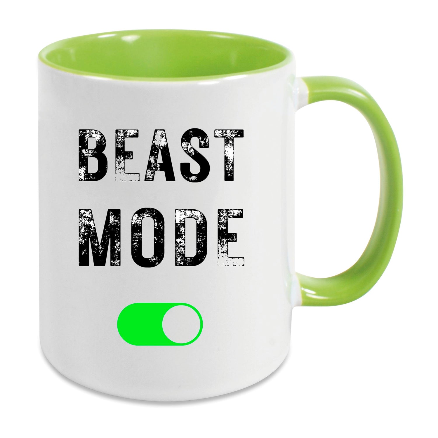 Keramik-Tasse - BEAST-MODE - in verschiedenen Tassenfarben verfügbar