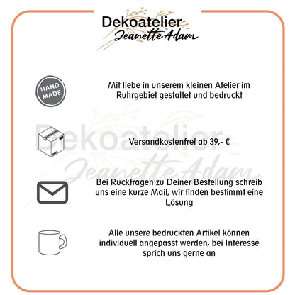 Keramik-Tasse - COOL - in verschiedenen Tassenfarben verfügbar